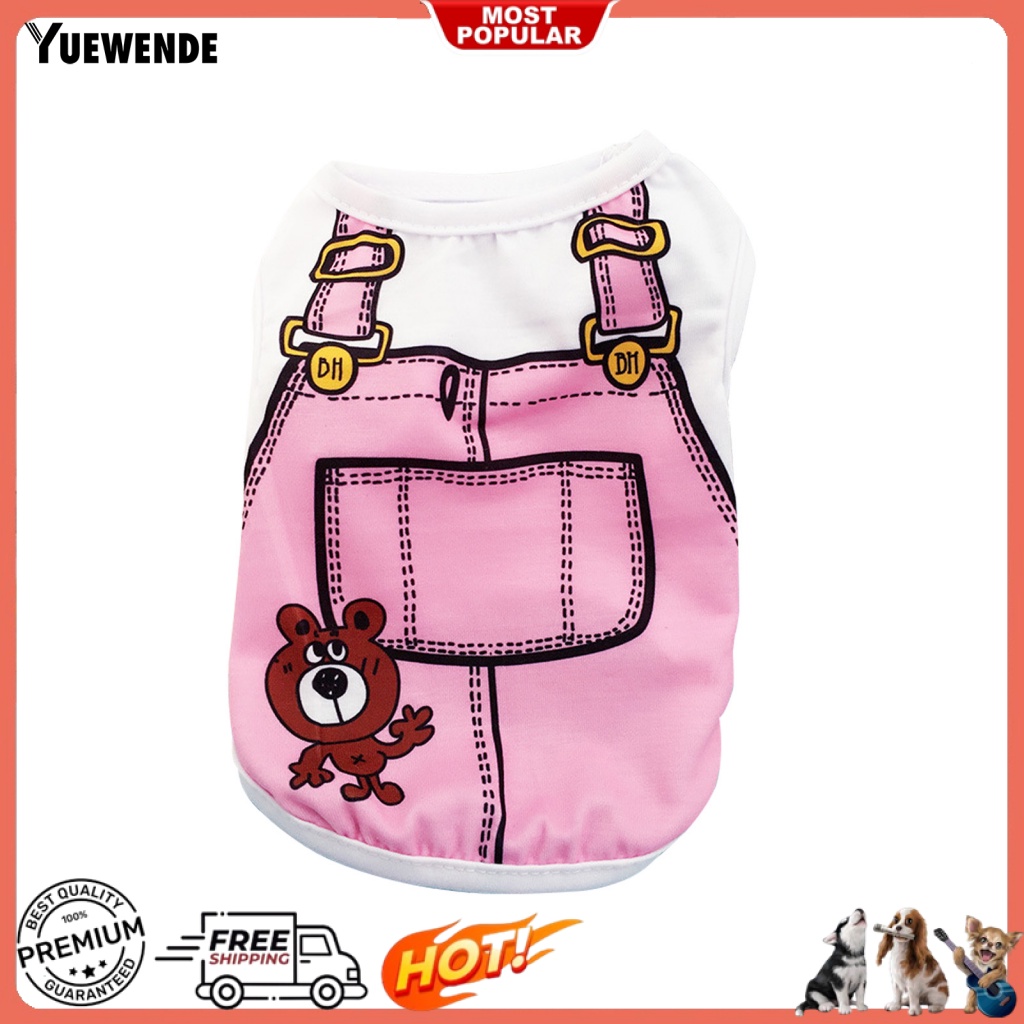 Quần Áo Cho Thú Cưng 3 Màu Có Thể Giặt Được