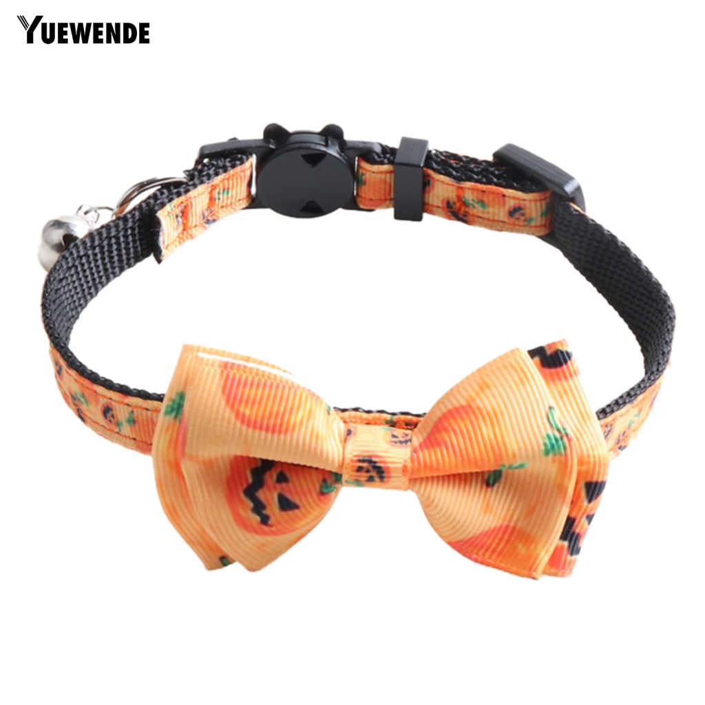 Vòng Cổ Họa Tiết Hoạt Hình Đáng Yêu Có Chuông Bắt Mắt Cho Thú Cưng