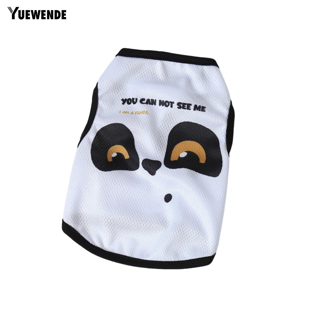 Áo Thun Ba Lỗ Thoải Mái In Họa Tiết Động Vật Dễ Thương Dành Cho Thú Cưng