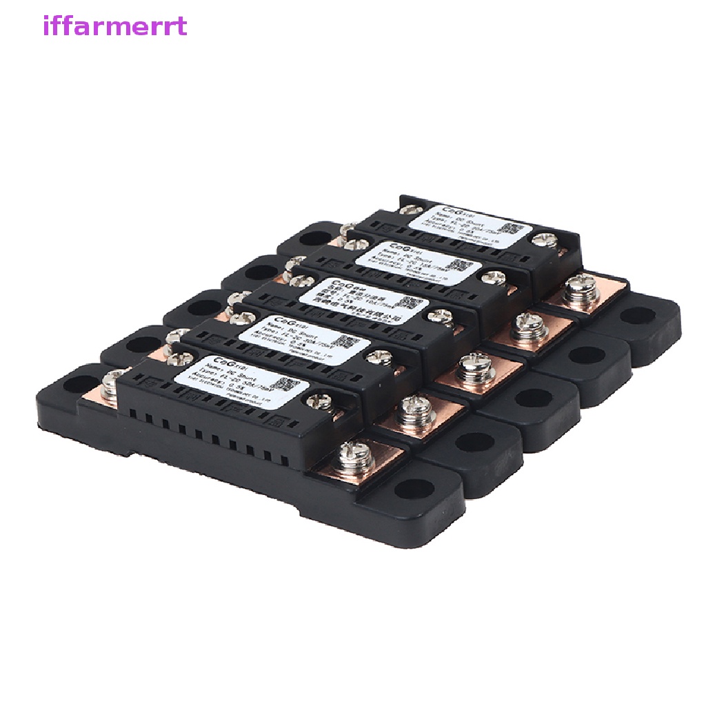 Điện Trở Dòng Điện Shunt FL-2C 10A 15A 20A 30A 50A 75MV Kèm Đế