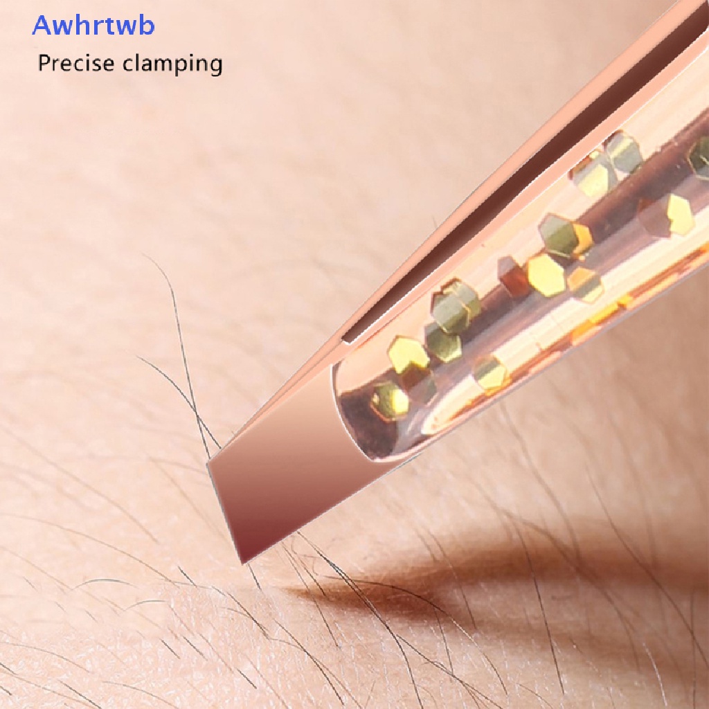 1 Nhíp Nhổ Lông Mày Bằng Thép Không Gỉ Mới