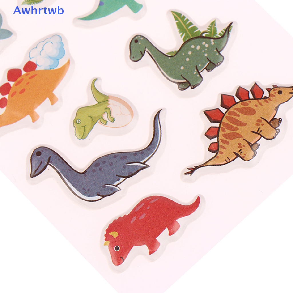 Bộ 20 Miếng Dán 3D Nhiều Họa Tiết Dễ Thương Dùng Trang Trí Sổ Tay Mới