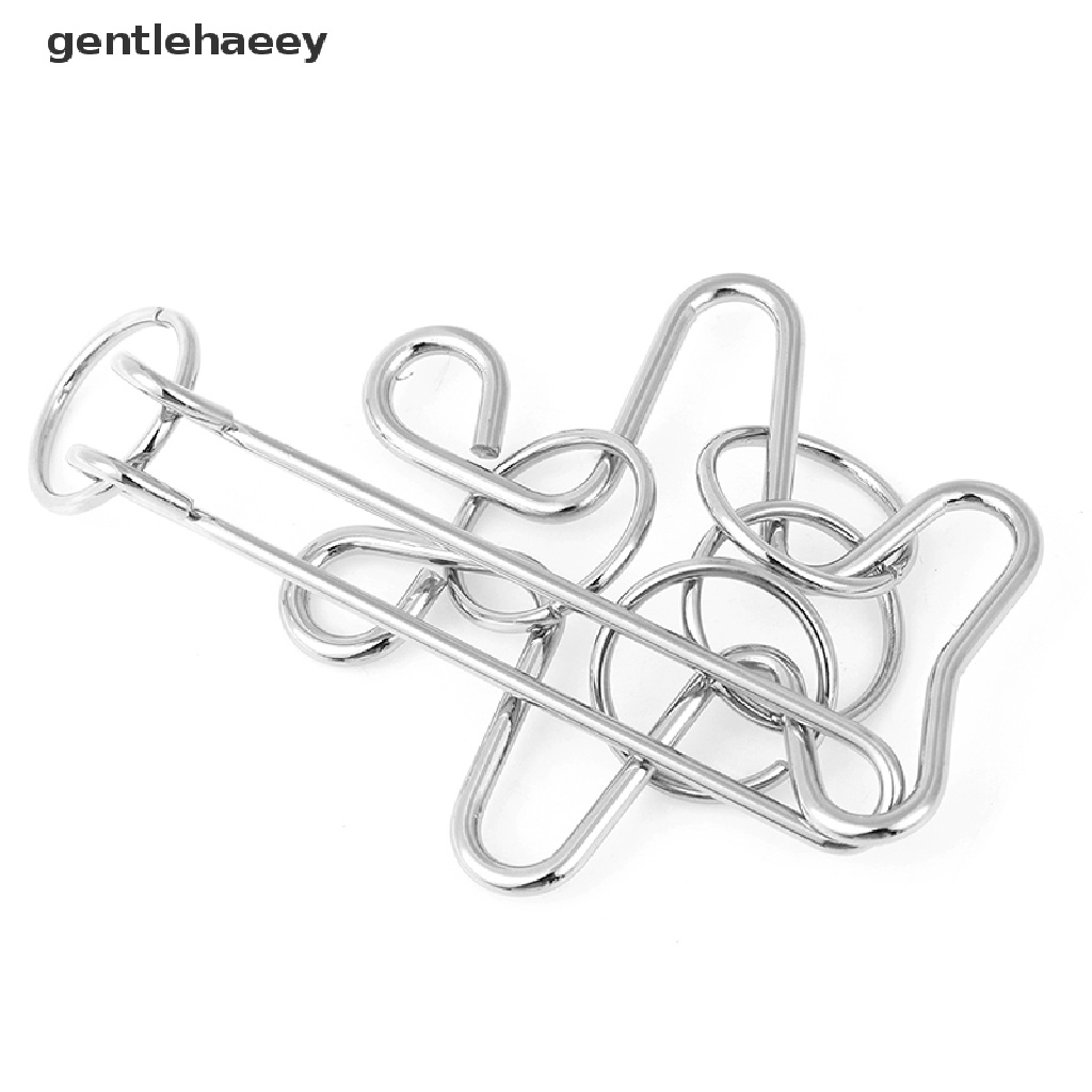 Bộ Đồ Chơi Thử IQ Bằng Kim Loại Cho Người Lớn Và Trẻ Em