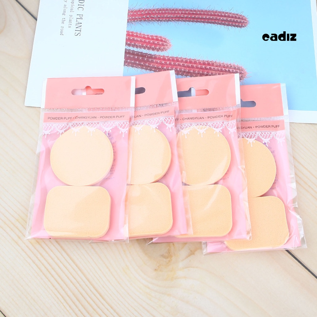 Set 2 Mút Trang Điểm Ướt Và Khô Mềm Mại Tiện Dụng