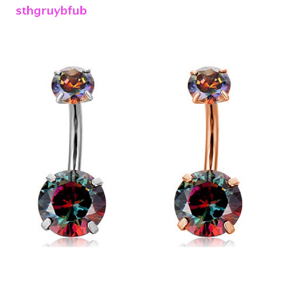 Khuyên RốN HìNh Tim BằNg ThéP Không Gỉ