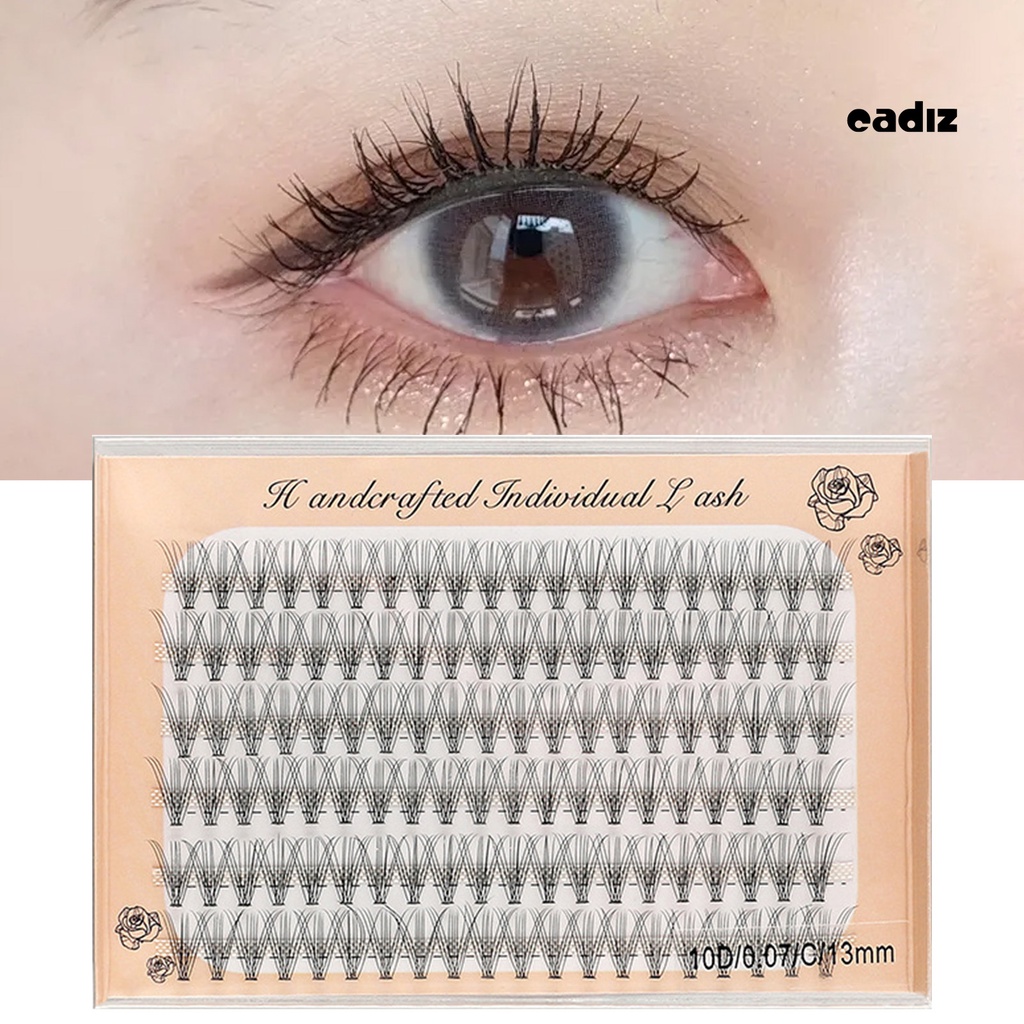 1 Hộp Lông Mi Giả Sợi Dày Dùng Hóa Trang Hàng Ngày Cho Nữ CADI * 1 Hộp