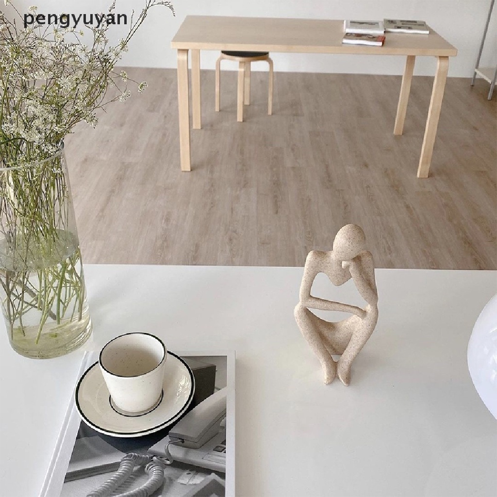 [pengyuyan] Tượng Điêu Khắc Thủ Công Hiện Đại Trang Trí Phòng Khách [Mới]