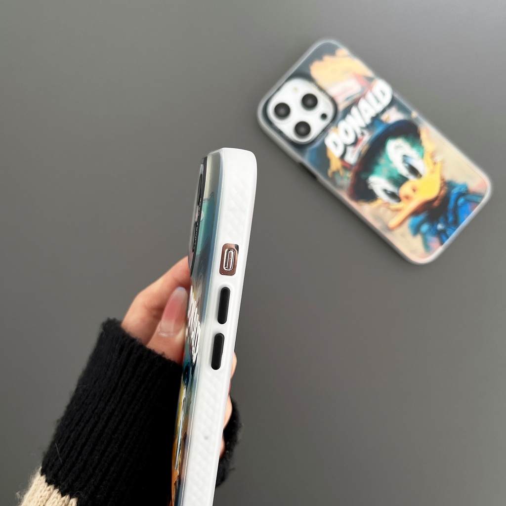 Ốp Điện Thoại TPU Silicon Mềm Chống Sốc Chống Rơi In Hình Tranh Sơn Dầu Cho iPhone 14 13 12 11 PRO MAX