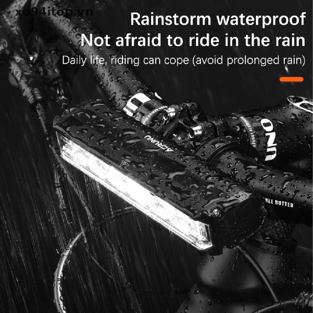 Đèn Pin 8000mAh 2600 Lumen Chống Thấm Nước Kèm Sạc USB Tiện Dụng Dành Cho Xe Đạp Leo Núi