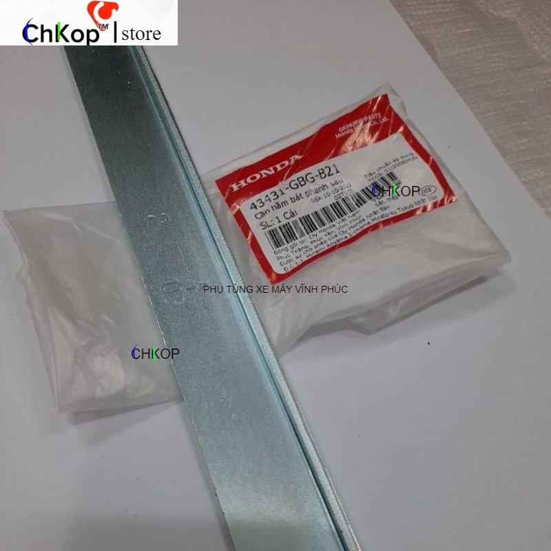 Cần hãm bát phanh sau super dream 43431GBGB21 Thanh giằng má đùm sau chính hãng Honda
