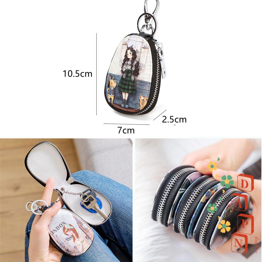 Ví DAPHS Mini Đựng Chìa Khóa Xe Hơi Cho Nữ Giá Đỡ