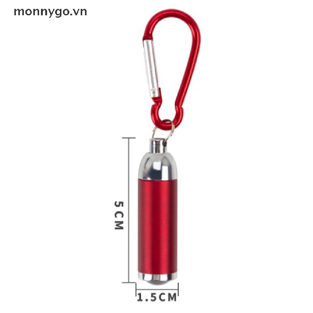 Móc Khóa Đèn Pin LED Mini Siêu Sáng Mang Đi Tiện Dụng
