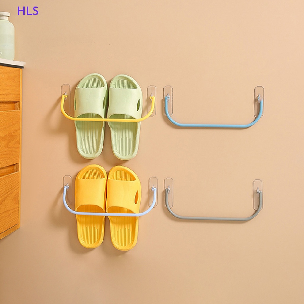 Giá Để Giày Dép Gắn Tường Bằng Nhựa Chống Nước Đơn Giản