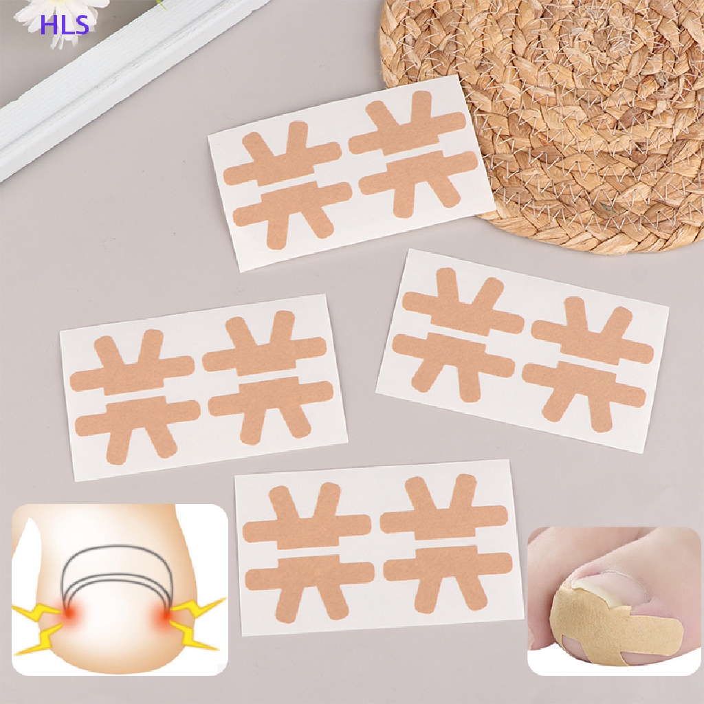 Set 4 Miếng Dán Chỉnh Sửa Móng Chân Không Keo Tiện Dụng