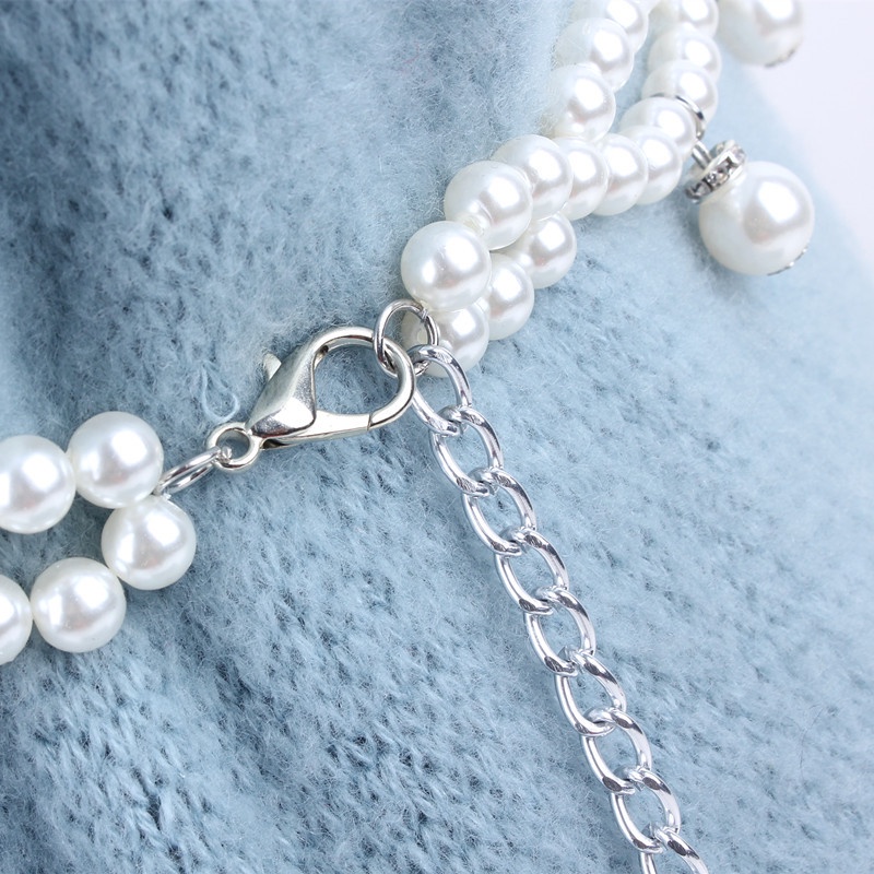 Haimeikang Thắt Lưng Dây Mảnh Đính Ngọc Trai Thời Trang Phong Cách Hàn Quốc Cho Nữ