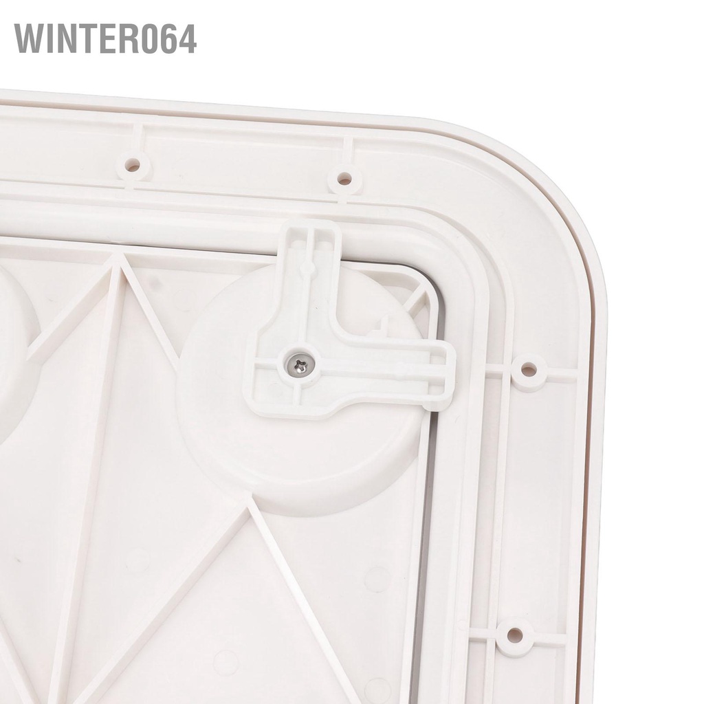 Winter064 Boat Hatch Square Deck Access with Lid 4 Công tắc quay Niêm phong mạnh 357x247mm Kích thước cắt ra để thông gió Kiểm tra hàng hải