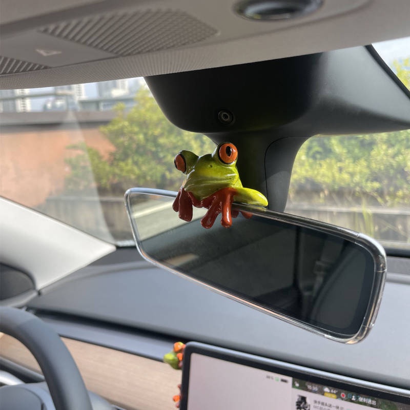 Car Decoration Car Screen Lying Doll Computer Display Screen Applicable to Mercedes-Benz Audi BMW Car Decoration WULT