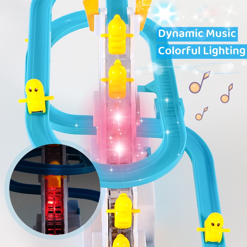 Đồ Chơi Chú Vịt Điện Tử Có Nhạc Và Đèn LED Dễ Thương Cho Bé