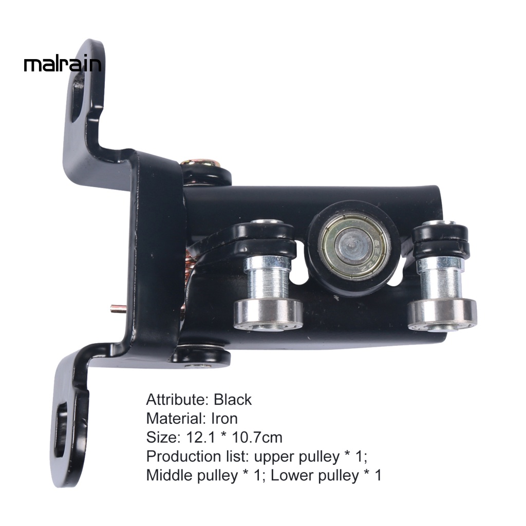 Con Lăn Cửa Trượt Màu Đen AC11V268K35BA Chuyên Dụng 1705694 Phụ Kiện Chuyên Dụng Cho Xe Hơi Ford Transit MK6 MK7 MK6