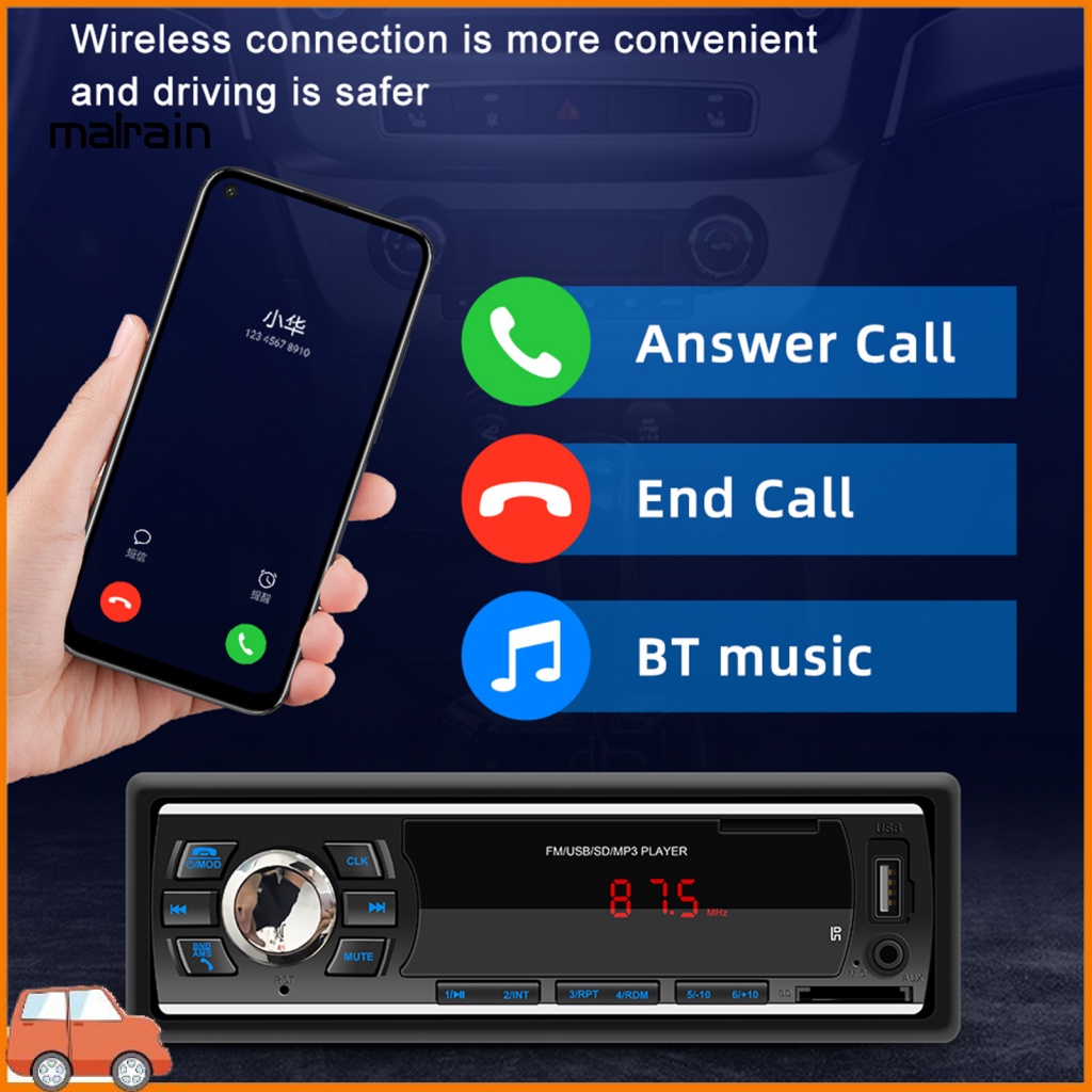 Máy Nghe Nhạc MP3 AUX Nhỏ Gọn Dành Cho Xe Hơi