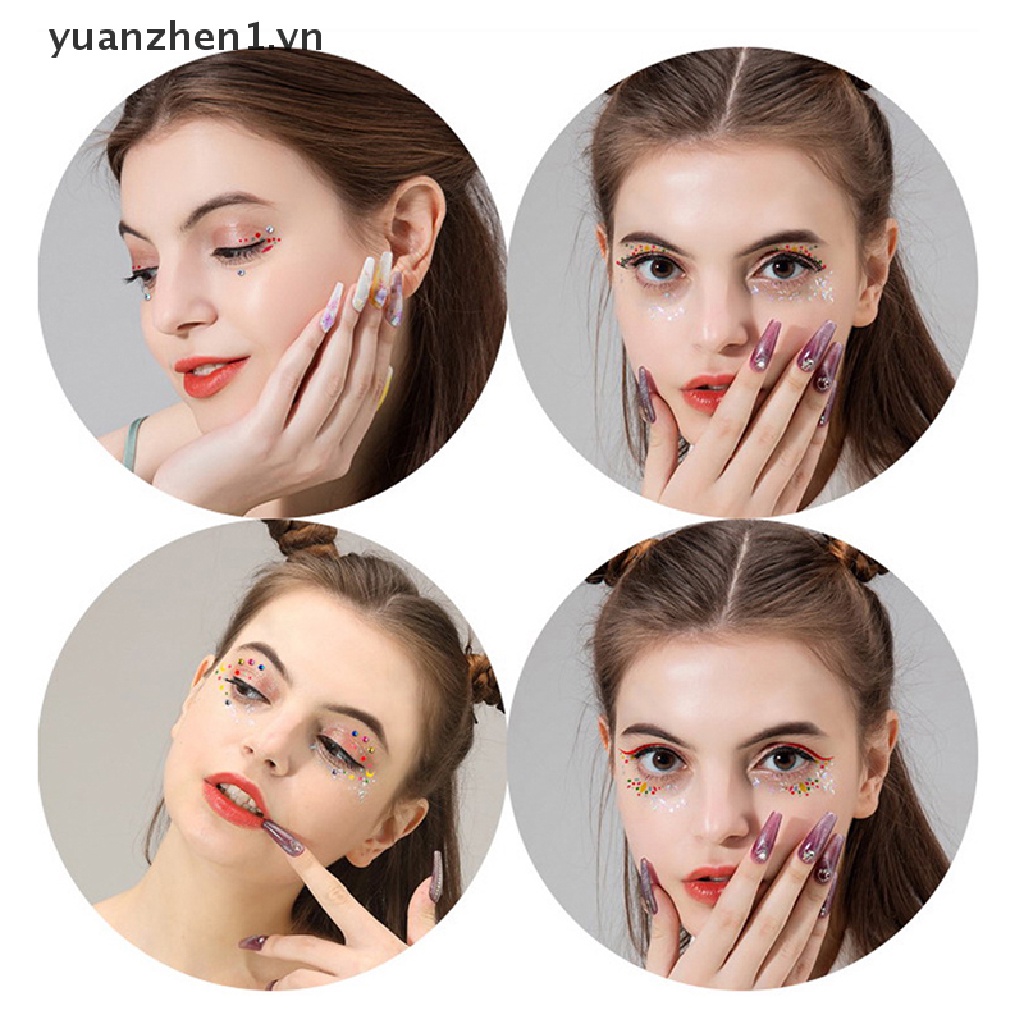 Miếng Dán Hình Xăm Trang Điểm Mắt Sáng Tạo