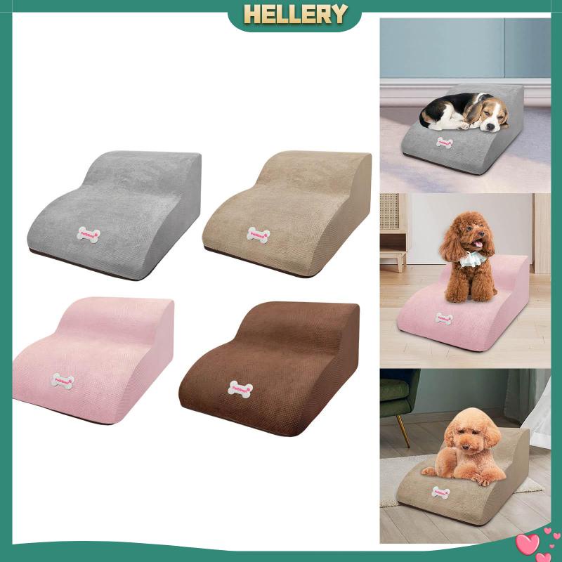 Bậc Thang Chống Trượt Có Thể Tháo Rời Vỏ Màu Xám Cho Chó Nhỏ