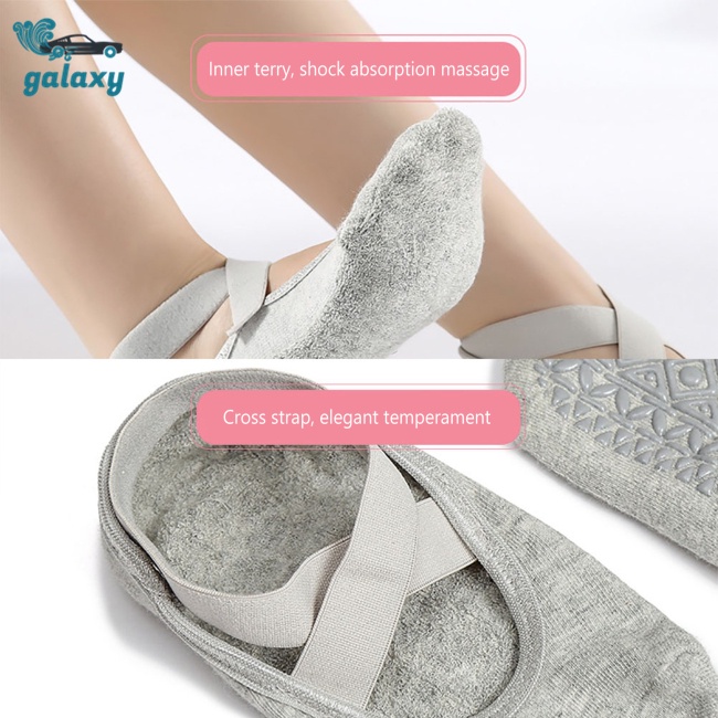 Galaxy 1 Đôi Tất Múa Ballet Chống Trượt Thoáng Khí Cho Nữ