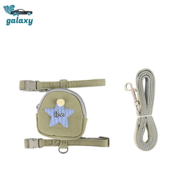 Galaxy Dây Dắt Thú Cưng Đi Dạo Có Thể Điều Chỉnh Xoay 360 Độ