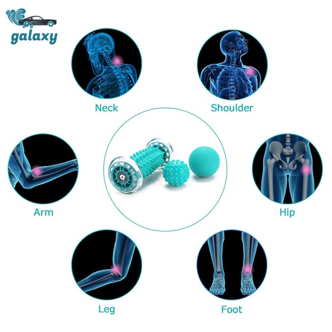 Galaxy Bóng Lăn Mát Xa Cơ Chân / Tay / Lưng Di Động Hỗ Trợ Luyện Tập Yoga