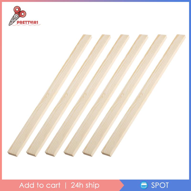 [Prettyia1] Set 6 Thanh Gỗ Cuộn Hướng Dẫn 5 7 10mm