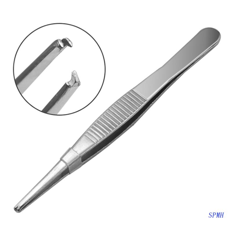 Nhíp Đa Năng Bằng Thép Không Gỉ Có Răng Cưa Với Móc Kẹp Chính Xác Độ Đánh Bóng Cao