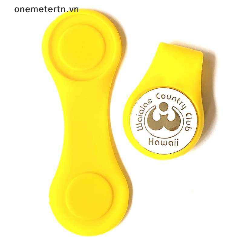 Onemetertn Kẹp Nam Châm Bằng Silicon Đánh Dấu Bóng Golf Không Mùi Gắn Mũ Lưỡi Trai Từ Tính Mạnh Mẽ Cho Quần Áo VN