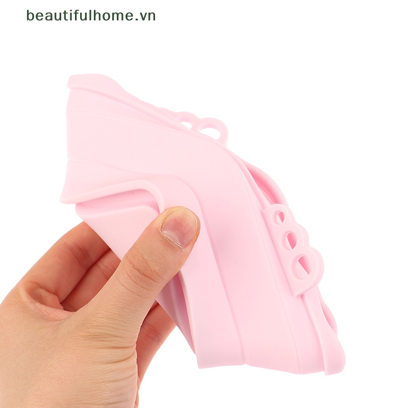 Miếng Silicone Vệ Sinh Cọ Trang Điểm Có Thể Gấp Gọn Tiện Lợi