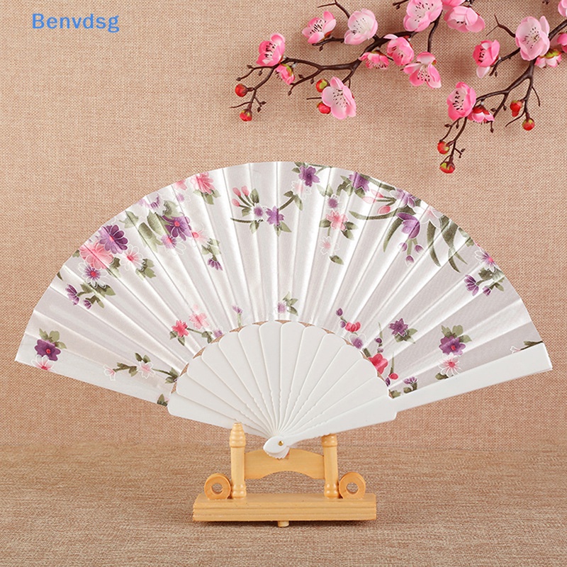 Benvdsg &gt; Quạt Gấp Bằng Vải Bóng Phẳng In Họa Tiết Phong Cách Trung Hoa Cổ Điển Dùng Trang Trí Nhà Cửa