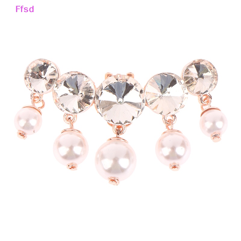 1 Kẹp Đính Đá Trang Trí Giày Cao Gót Cho Cô Dâu