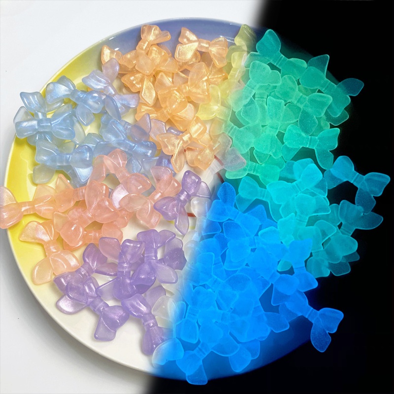 Set 10 Phụ Kiện Hạt Xỏ Lỗ Xỏ Dây Trang Trí Điện Thoại DIY