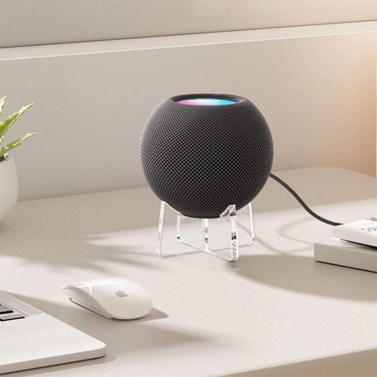 Giá Đỡ Mini Bằng Acrylic Phù Hợp Cho Loa Bluetooth Không Dây Apple HomePod