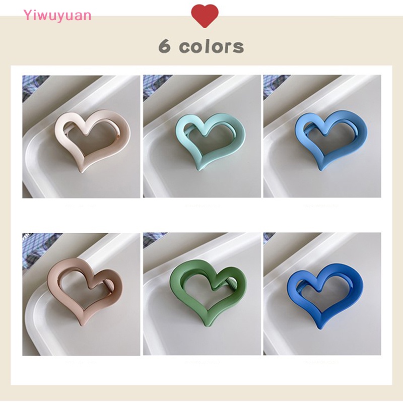 < Yiwuyuan > Kẹp Tóc Cá Mập Cỡ Vừa Thanh Lịch Khí Chất Hàn Quốc Mới