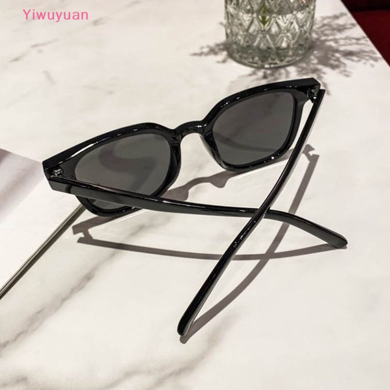 < Yiwuyuan > Kính Râm Vuông Thời Trang Hip Hop Cao Cấp Dành Cho Nam Nữ