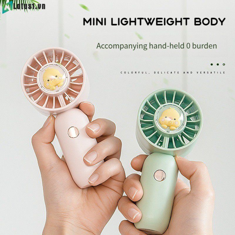 Hàng Có Sẵn Quạt Cầm Tay Mới 2023 Quạt Điện Mini Mùa Hè Cầm Tay Điều Chỉnh Ba Tốc Độ Sạc Usb Cho Sinh Viên (Bao Gồm Dây Đeo Điện Thoại Di Động)