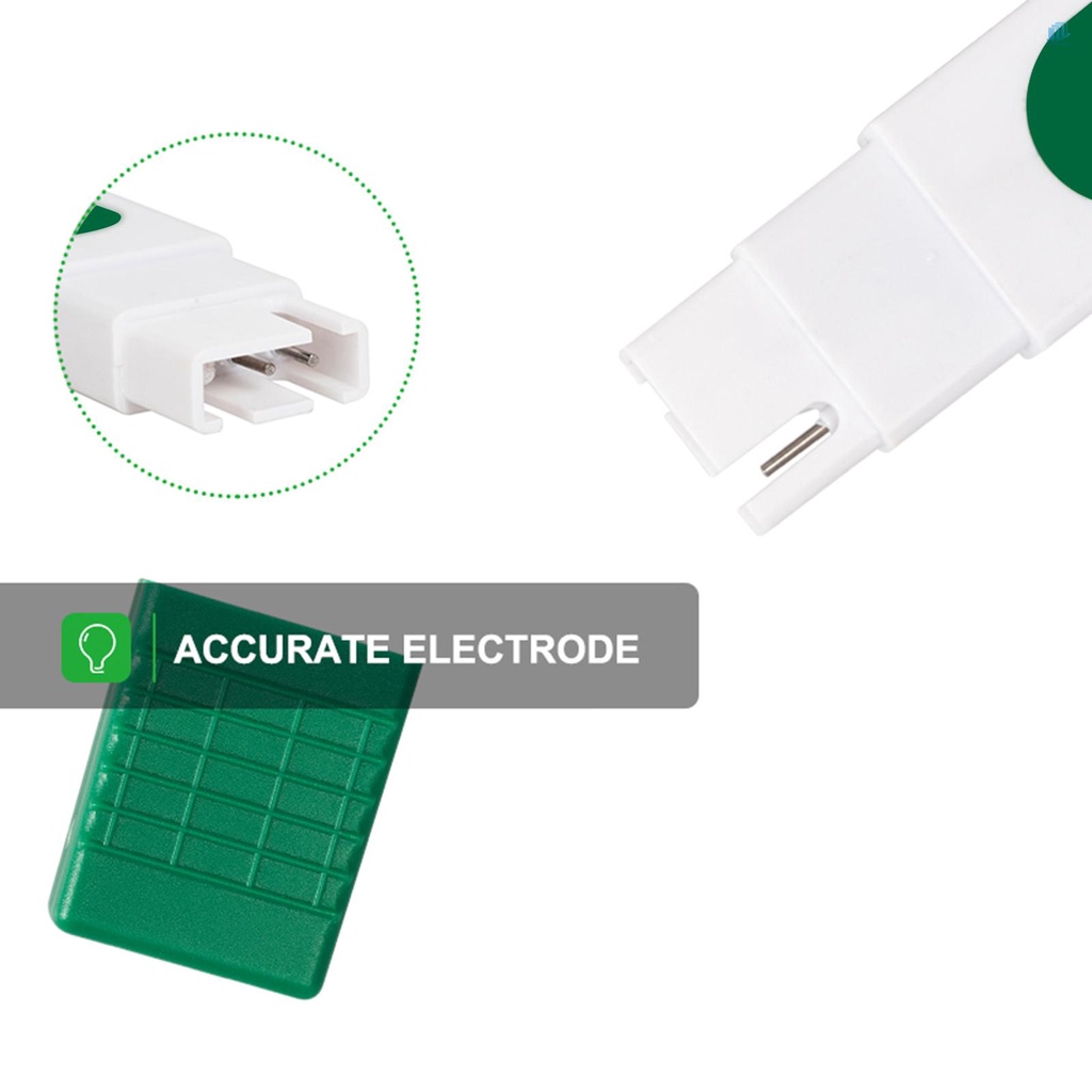 Bút Phân Tích Chất Lượng Nước 5 Trong 1 Đa Năng EC / TDS / S.G / SALT / Thử Chất Lượng Nước Có Màn Hình LCD Kỹ Thuật Số