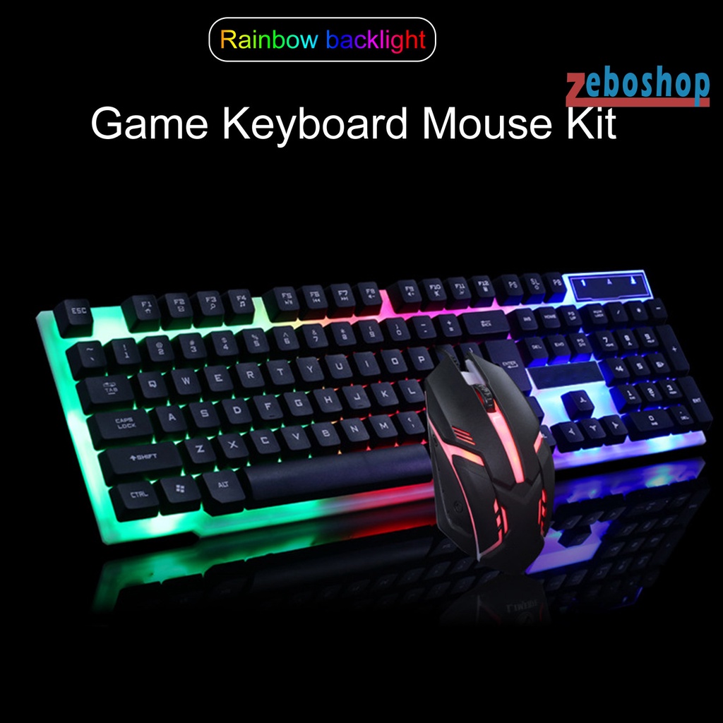 1 Bộ Bàn Phím TX30 Có Đèn Nền Nhiều Màu Siêu Mỏng Chống Trượt Tiện Dụng Cho Gia Đình