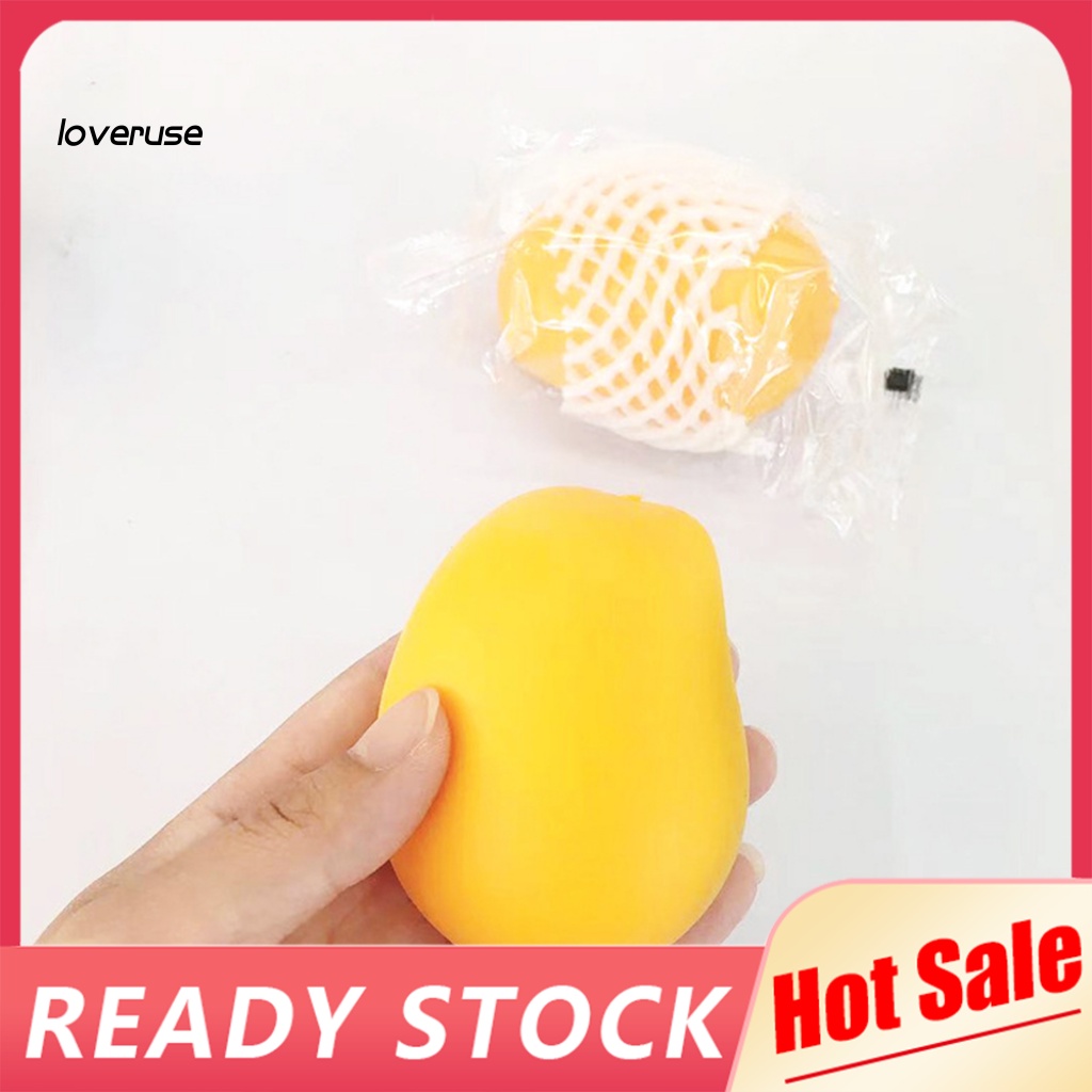 Đồ Chơi Bóp Hình Trái Cây Bằng Nhựa Mềm Siêu Nhẹ Giải Tỏa Căng Thẳng