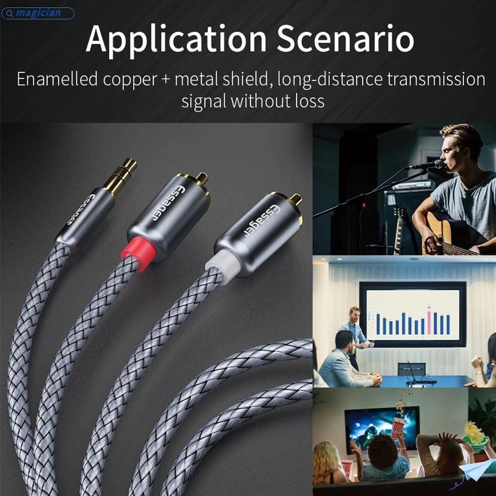 Dây Cáp Chuyển Đổi 3.5mm Sang 2 RCA 3.5 mm Sang 2RCA Chuyên Dụng