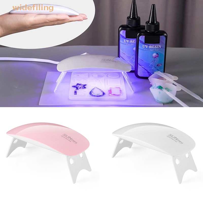 Đèn UV Resin Mini Cầm Tay Sạc Bằng Cổng USB Dùng Làm Trang Sức DIY