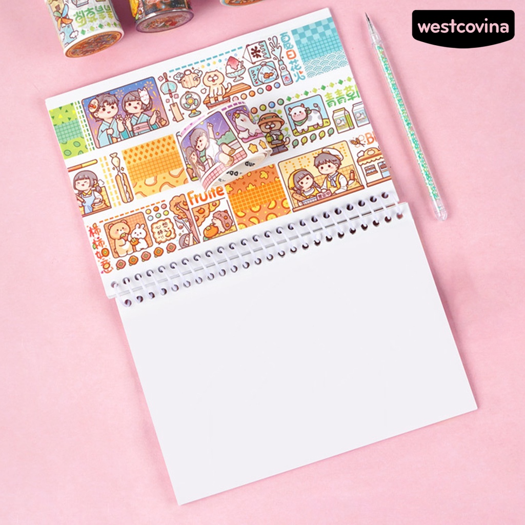 [COD]♪Sổ Tay In Hoạt Hình Dễ Thương Có Thể Nạp Lại Tiện Dụng DIY