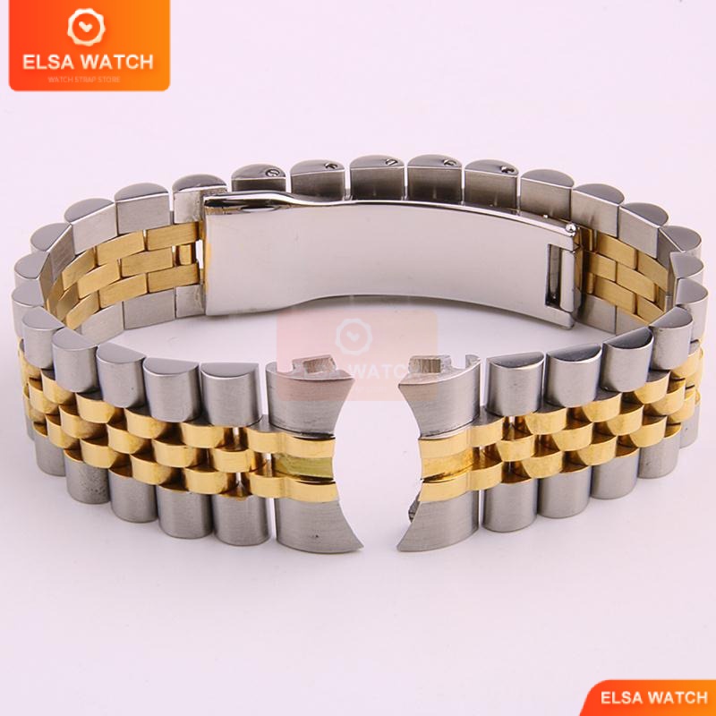 Dây đồng hồ rolex 13mm 17mm 20mm 21mm đồng hồ dây vàng rolex dây đồng hồ Datejust