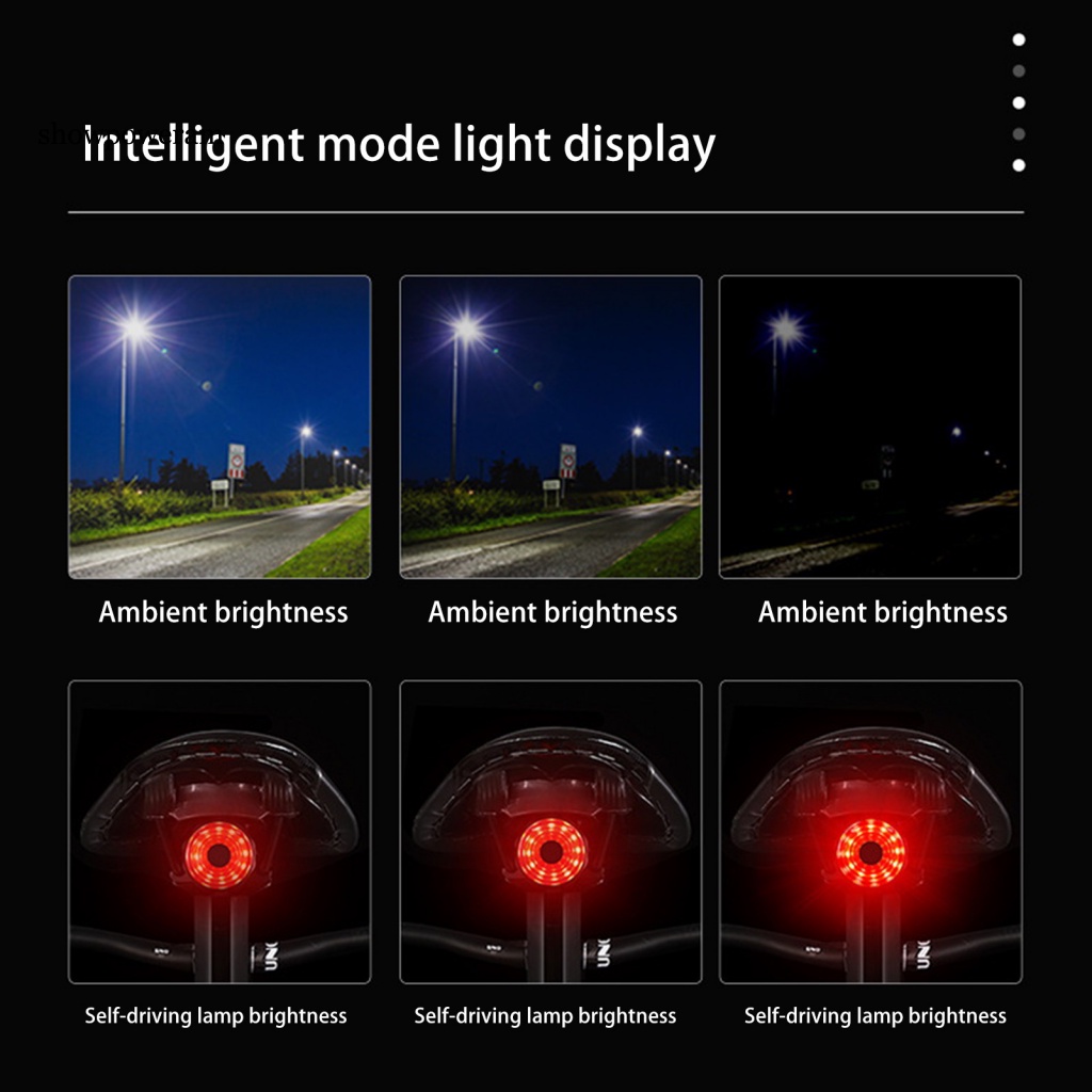 Đèn Đuôi Xe Bằng ABS Chống Thấm Nước Tiện Dụng Cho Xe Đạp MTB
