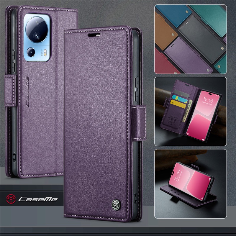 Ốp Điện Thoại Da Nắp Gập Kiểu Ví Dành Cho Redmi Note 12 11 10 9 Pro 11s 10s 9s