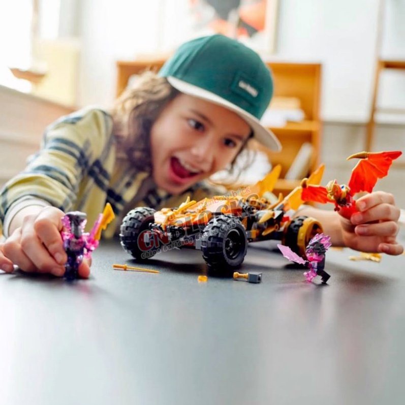 Mô Hình Nhân Vật Spinjitzu MOC Dragon Cruiser 71769